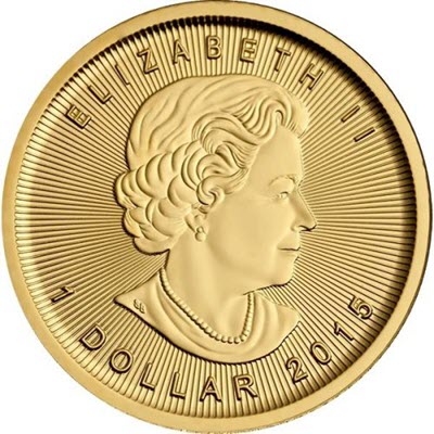 1/20 unce zlata - Kanadski javorov list