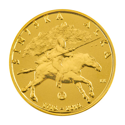 Zlatnik 1000 kn - Sinjska alka + kutija (trenutno nedostupno)