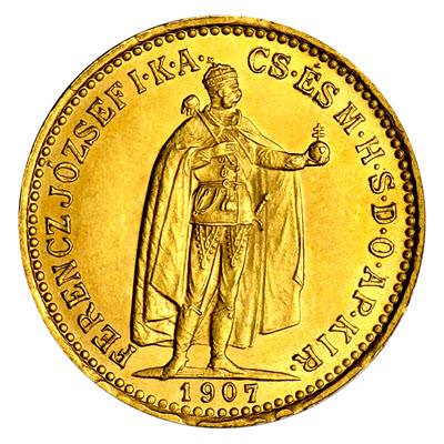 10 mađarskih kruna - dukat anđelaš