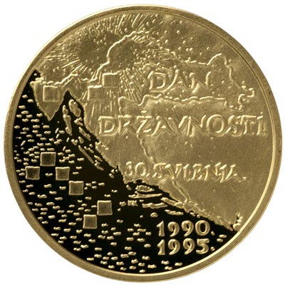 Zlatnik 1000 kn - Dan državnosti 30. svibnja