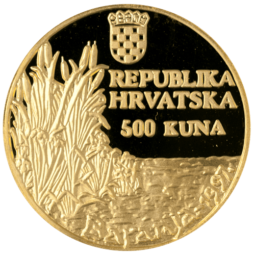 Baranja - 500 kuna - Zlato