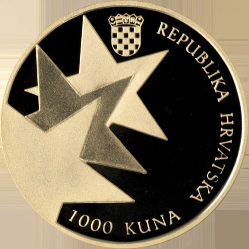 Republika Hrvatska članica Europske unije 1. VII. 2013. - 1000 kuna - Zlato