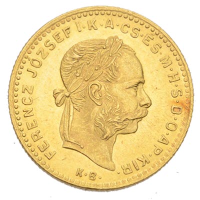 10 mađarskih franaka - 4 forinte