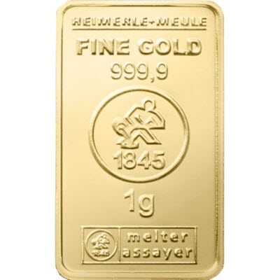 1g zlata | Heimerle + Meule (dolazi bez pakiranja)