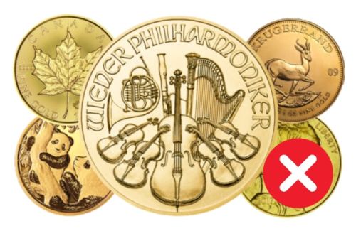 Trenutno nedostupno (suvremeni zlatnici)