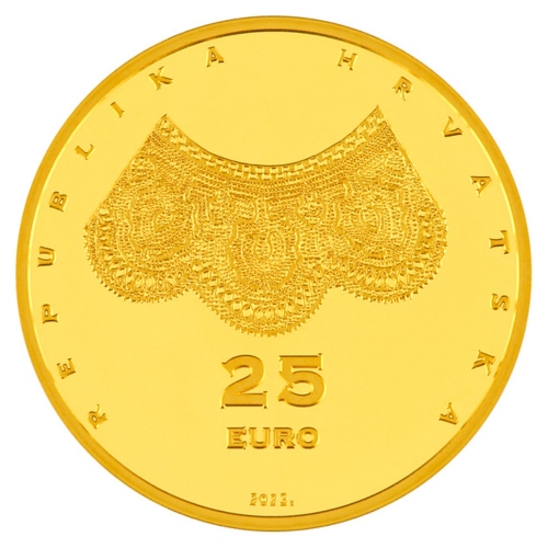 Čipkarstvo u Hrvatskoj -zlatnik