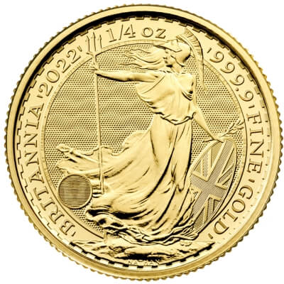 1/4 unce zlata | Britannia